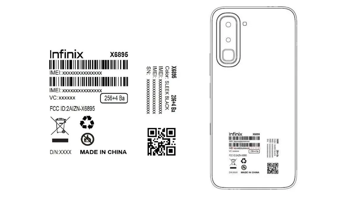 Infinix Hot 70s fcc